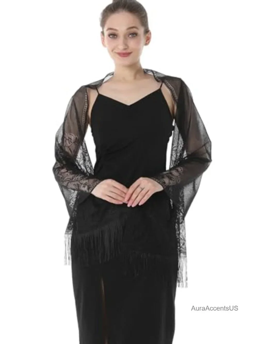 Lace Shawl Wrap for Evening Dresses Pashmina Wedding Formal Party Scarf